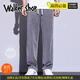 Walker Shop高端男士牛仔裤夏季薄款休闲裤男直筒宽松阔腿牛仔裤子男 1048黑色 XL 【135-155斤】