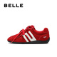 Belle (Belle) Zhang Linghe gleiche Formel Rennschuhe für Frauen 25 Qiuxin Einkaufszentrum gleiche Freizeitschuhe E2L1DCM5 Vorverkauf rot [Zhang linghe gleich] 39
