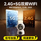 BIFIXIA智能AI家用监控摄像头800W超高清远程对话监控手机wifi家用室内夜视无死角 【升级双摄十倍变焦】4K超清+30天循环录像卡