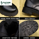 Holzspecker Martin-Stiefel für Frauen in Britisch-Stil Britisch-Stiefel mit schwarzen Dickdickern für Frauen 2025 Neue süße und coole Frühlings- und Sommer-Single-Stiefel für Frauen schwarz [hochwertige verbesserte Version] 40