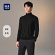 Heilan long-sleeved sweater men's pullover turtleneck sweater winter men black E0 M 170/88A recommended 125~136Jin Jin equals 0.5 kg