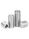 Jingong 304 Edelstahl Hexagon Flat-End-Anziehenschraube GB77 Kopfloser Maschinenmessschraube M3M4M5M6M8M10M12L M6*12200 Stücke