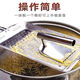 Stainless steel noodle bed noodle squeezing tip tadpole fighting tadpole squeezing joint squeezing brush bean noodle grater pasta tool single. slurping pusher