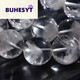 BUHESYT白水晶手串天l然聚宝盆白幽灵手链千层山金字塔男女情水晶/半宝 深蓝色 H3883  12.4毫米 水晶/半宝石