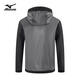 Mizuno Outdoor Jacket Men's Hooded Jacket Top Windproof Three-in-One Jacket Detachable Mountaineering Jacket Black 2XL
