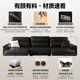 
DDC function sofa living room direct row new smart leather sofa modern simple style leather sofa 9227s-63