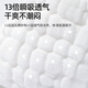 煦凛日本婴儿尿布纯棉可水洗防漏尿透气纱布芥子兜布戒子新生宝宝专用 【月光白】12层高密度纯棉 10片装 M【适合0-5个月】5-10斤