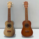 
GQP Children's Ukulele Small Guitar Large Size Playing Simulation Beginner Music Instrument Baby Music Toy Model Imitation Log 38cm