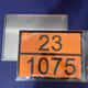 Kaooseen Dangerous Goets Vehicle Rectangular Sign 2025 Nuevas reglamentos de mercancías peligrosas Certificado de productos químicos peligrosos Certificado Medical Residentes 606/3291