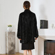 
Winter Home Brand Fur 2025 New Imported Mink Coat Women's Full Mink Mid-Long Stand Collar Mink Fur Jacket Black 2XL 140Jin[Jin equals 0.5 kg]-160Jin[Jin equals 0.5 kg]