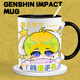 Mengqibao Hardcore One-Middle Cup Peripheral Q Version Rong Xingye Keramik mit Löffel Coaster Bug Keramic Cup Water Cup