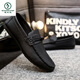 
Woodpecker Beanie Shoes Men's 2025 New Spring Men's Shoes British Men's Casual Leather Shoes Fashion and All-match Leather Casual Board Shoes YL-D826 Brown 39