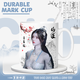 Haowang Dexian nei Peripheral Water Cup Wang Lin Li Muwan Fan Ceramic Pare Pare Creative Coffee Cuf