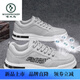 
Woodpecker men's shoes 2025 summer new breathable and odor-proof canvas shoes lightweight and versatile men's thick-soled casual sports trendy shoes CF9906 khaki [upgraded version] 39