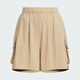 阿迪达斯 （adidas）女裤2025夏季新款休闲裤GFX WV SHORTS 运动短裤JL9274 JL9274/暖沙色/主图款 L