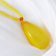 Jiale beeswax pendant for women natural amber non-optimized pendant with shape beeswax pendant one thing one certificate authentic birthday gift