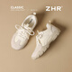 ZHR Outdoor -Sneaker für Frauen Retro -Mountaineering Wanderwanderung lässige Frauenschuhe weiche alleinige Trainingsschuhe für Frauen QS52 Beige 38