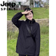 Jeep (Jeep) Chaqueta tres en uno para trajes de montañismo al aire libre para mujeres para otoño e invierno Cálido de pareja a prueba de agua a prueba de agua para hombres Negro-Tres en uno (Liner de vellón) Estilo de mujer -3xl (125-135) Jin [Jin equivale a 0.5 kg]