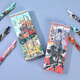 
UHFQ Naruto's new blind box pen creative cartoon cute ins high-value press neutral pen quick dry black water X-6189 Naruto's blind box pen random 6 0.5mm 0.5mm x single