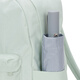 Adidas rucksack Männer und Frauen Tasche 25 neue Sport- und Freizeittasche Schwarz Einfacher Reisen -Rucksack Schoolbag KC9896/Light Mint Green 15 cm x 36 cm x 44 cm