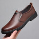 Chaussures en cuir masculin de taille spéciale, petits pieds, taille 36 48 mocassins, un pied, chaussures décontractées d'affaires, plus chaussures en coton en velours, chaussures en cuir 6626 Modèle à quatre saisons noir 37