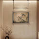 
Song Dynasty aesthetic decorative paintings lighting paintings new Chinese metal boom luminous mural living room teahouse mural A style 90*13578*63 light paintings