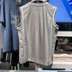 Adidas Clover Vest Summer de verano NUEVO FITUNDA AUTERAL AL ​​ARRIBA Moda V-Neck en V transpirable Camiseta Maneveless It9766 XL