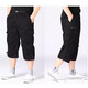 Sommer Camouflage Work Shorts Herren losen lockerer Legly-Sportsport-Baumwollmitte Trendy Marke Kumpelhose Dunkelgrau
