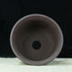 
Yixing extra-large diameter purple clay flower pot green planting vegetables and trees super large round ceramic bonsai pot dark blue 694 medium size two
