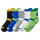 Nuevos calcetines para niños de verano y grandes calcetines de algodón de algodón A-absorbente de algodón y calcetines de algodón de algodón de malla a prueba de olor y liviano QH687SPOR