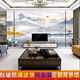 Beyzk2024 Keramikfliesen TV -Hintergrund Wandsteinplatte Wohnzimmer Neu chinesisches einfach