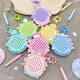 Hanoufei Magnetic Steel Ball Drawing Board Unzipping Magnetic Plate Keynchain suspendu les jouets et filles de Toys et Girls Offirent des cadeaux Katie Cat Katie