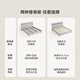 Lin's Home Modern Simple High Box Storage Bed Master Bedroom Double Bed OV3A Double Bed, 1.5M