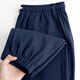 Fat Donglai navy blue leggings sweatpants spring and autumn men's heavyweight straight sports pants loose casual pants 100 navy blue 2XL _ Recommended 136-150Jin Jin is equal to 0.5 kg