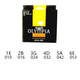 Olympus Olympia Box Electric Guitar String Strings Folk Strings Caderas de guitarra acústica Cadenas de guitarra cuerdas HQA-1047 (010-047)