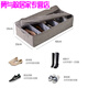 Sailotou transparent shoe box storage box household shoe dust-proof and moisture-proof storage fabric foldable bed bottom shoe storage box green