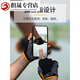 Zhewei Summer Fishing Ice Silk Lua Gloves Anti-slip, Knock-proof, Puncture-proof, Waterproof Rock Fishing and Sea Fishing Half Finger Gloves, One Size Fits All, Non-Slip, Breathable, Three-Finger Exposed (Gray)