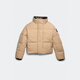 Canada Goose Grandview Damen Black Label Kurzdown Jacke Big Goose Down Jacke 2266wb 1483 Desert Color L.