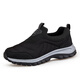 
Spider King pedals a foot and steering shoes for the elderly men's summer middle-aged and elderly cloth shoes dad's shoes sneakers 9207 black men and women 35
