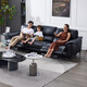 
CHEERS offline store first class Italian minimalist leather function sofa 12376 Vatican