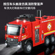 Neues Haodi 135 Ingenieurfahrzeugspielzeuglegierungen Sound und Lichtsimulation Wasserstrahl Feuerwehrwagen Mischung Transportwagen Jungen Geschenk A3519-1: 35 Stadt Sprinkler LKW-Box