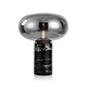 Ywzr nordique simple postmoderne léger luxe de bureau lampe concepteur de chambre de chambre à coucher lampe de chevet hautement sensible salon décoratif en verre créativité violette s1047 chromée de style de style chrom
