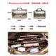 Sepholun (seefulun) Chinese style genuine leather clutch bag fashionable and versatile one-shoulder crossbody socialite bag Golden rose large size (the same color front and back)