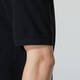 Nike (Nike) Offizieller Schiffsgeschäft kurzärmelige Herrenkleidung, neue Frühlings- und Sommersportwear, modisches atmungsaktives Polo-Hemd, Revers-T-Shirt, FN3895-010/Schwarzes Stickel kleines Label L