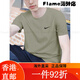 耐克（NIKE）T恤男 2025夏季新款运动服健身速干衣透气宽松小logo Dri HV4882-299/金色logo S(165/84A) 均码
