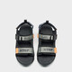 
XTEP (XTEP) cat claw sandals men's summer new breathable casual sandals couple versatile straggling outdoor sandals beach shoes versatile black/fir green 0004-men 41