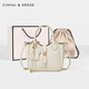 CinvaiKrose包包女款2025年新款菜篮子包斜挎包女士通勤百搭手提包生日礼物女 米白【送女友老婆走心实用】