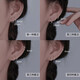 Plain hoop earrings for women 999 sterling silver high-end hoop earrings earrings ear piercing ear bone nails summer earrings silver 10mm pair