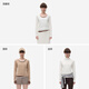 Banana hot leather 301+ thermal underwear for women's autumn clothes, bottoming shirt, cotton, antibacterial, hygroscopic, heat-willing, can be worn outside with high collar and inner wear