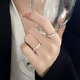 Broken Bingbing Ring Women's Simple Ins Niche Luxury Luxury haut de gamme Index féminin Ring Couple de couple J679 Broken Bingbing Women's Style's Ajustement Style